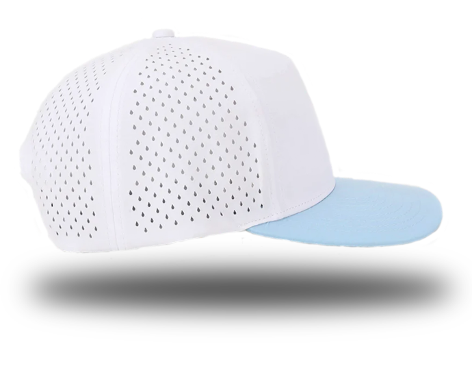 Powder Blue and White Pantano