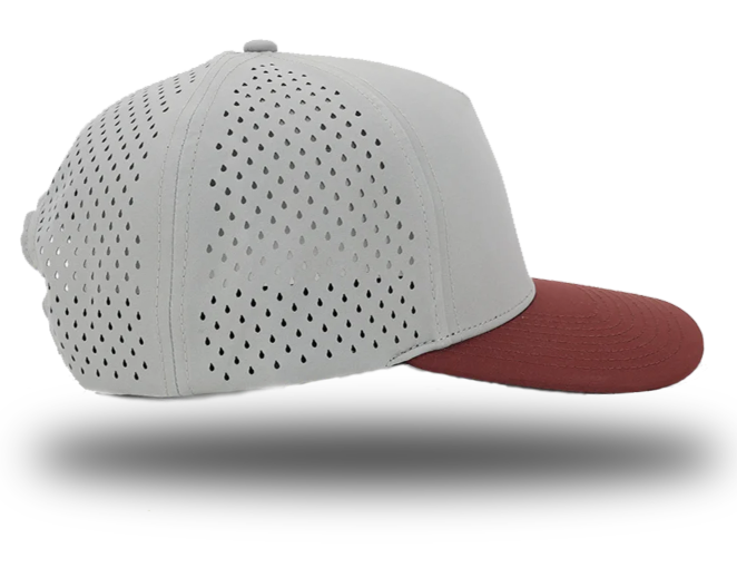 True Maroon and Fog Pantano
